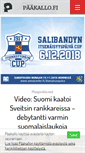 Mobile Screenshot of paakallo.fi